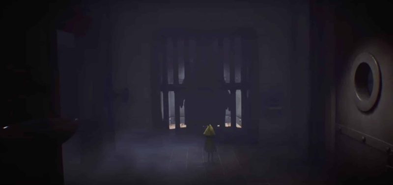 Little Nightmares Six at the Ship Elevator